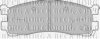 BORG & BECK BBP2135 Brake Pad Set, disc brake